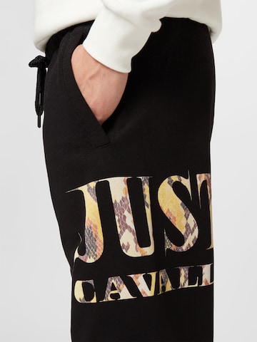 Regular Pantaloni de la Just Cavalli pe negru