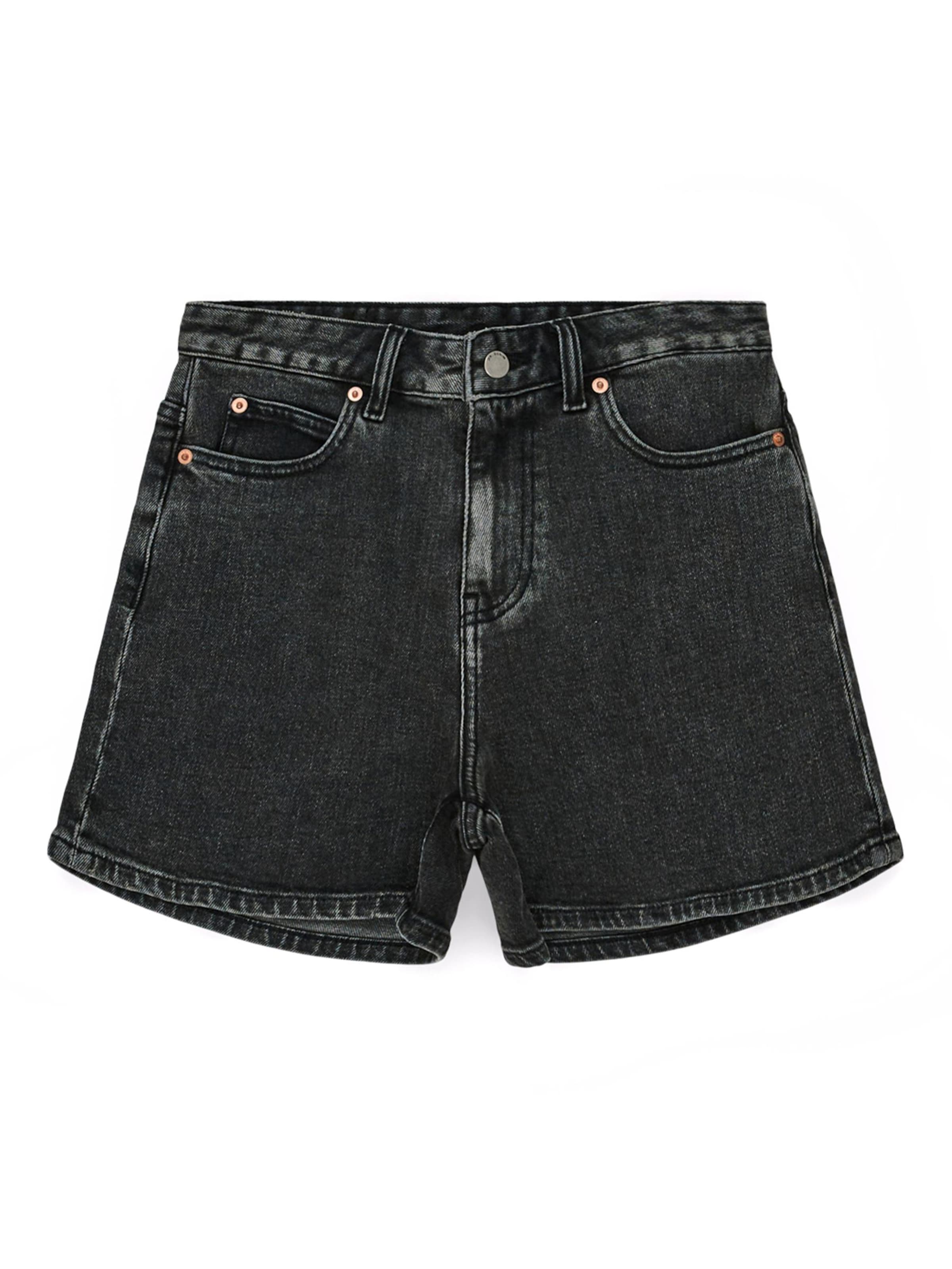 Dr. Denim Jeans 'Nora' in Zwart: voorkant
