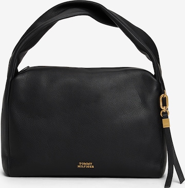 TOMMY HILFIGER Ročna torbica | črna barva: sprednja stran