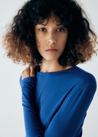 MANGO T-shirt 'SECONDCA' i blå
