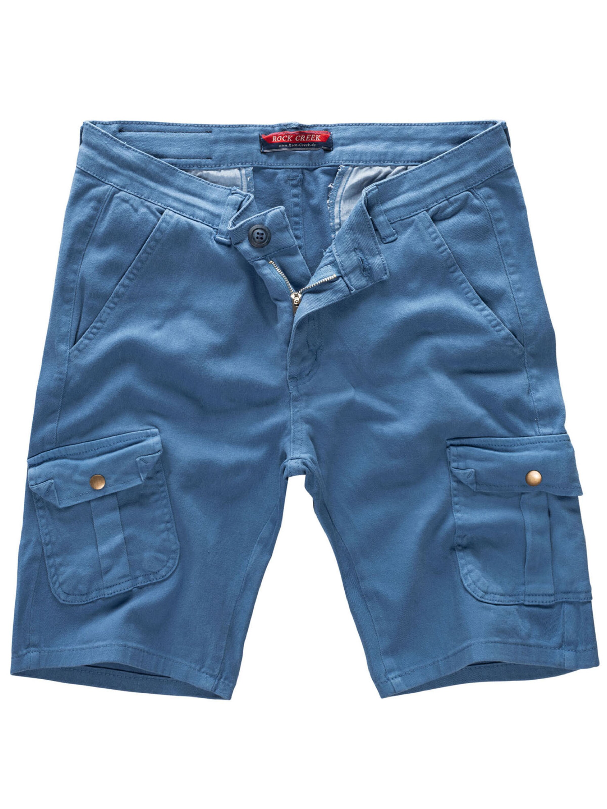 Rock Creek Regular Shorts in Blau: Vorderseite