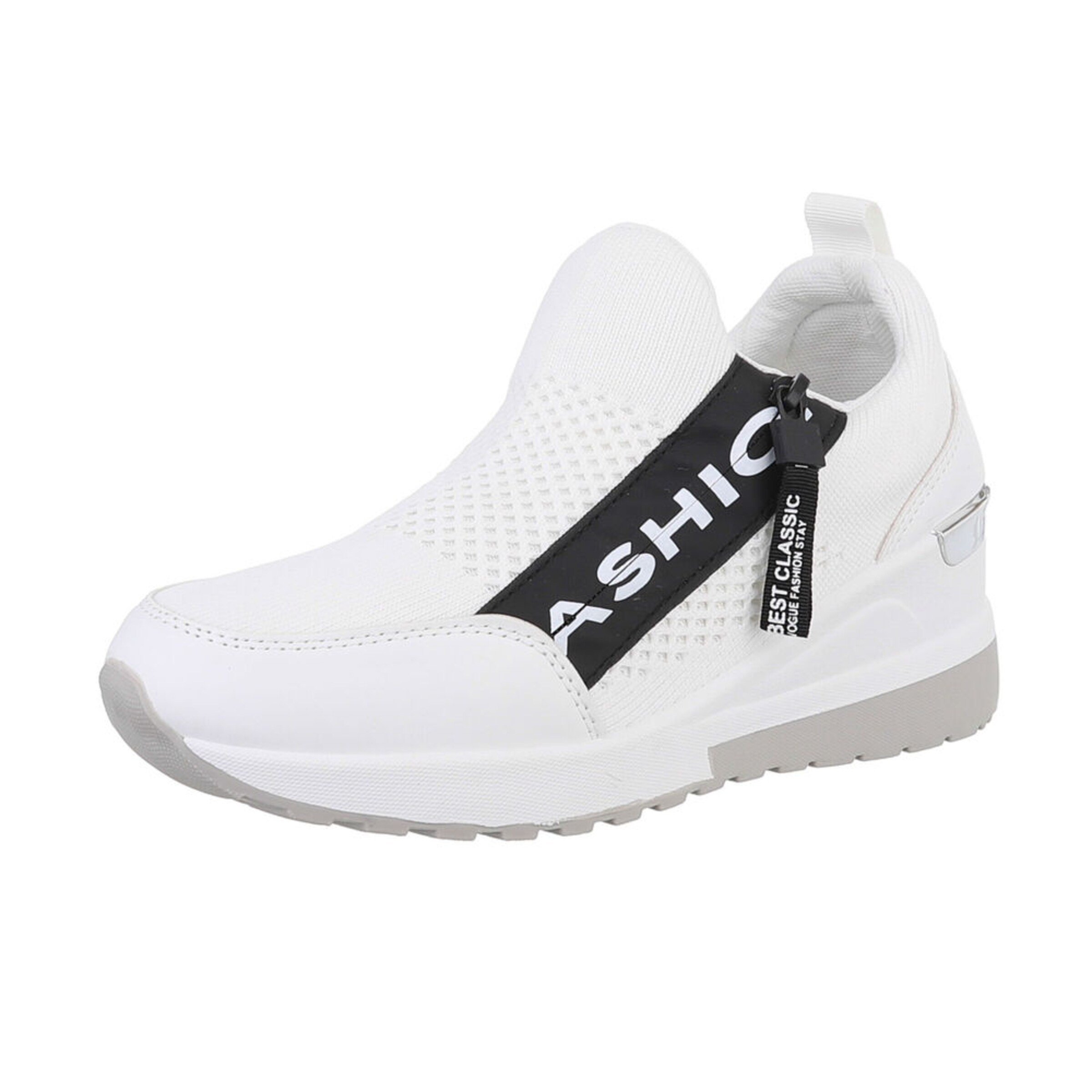 Ital-Design Sneaker in Weiß: Vorderseite