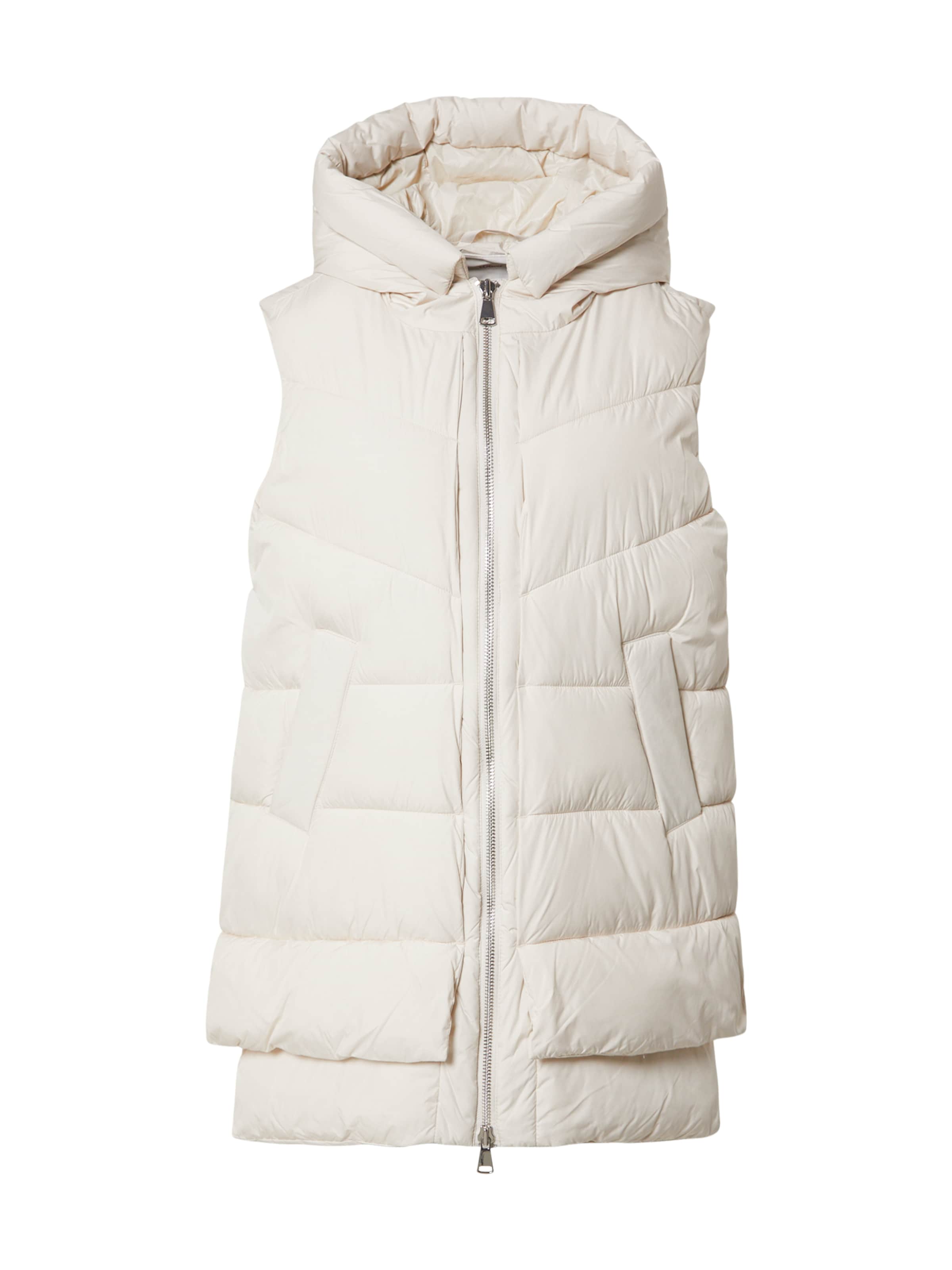 s.Oliver Bodywarmer in Beige: voorkant