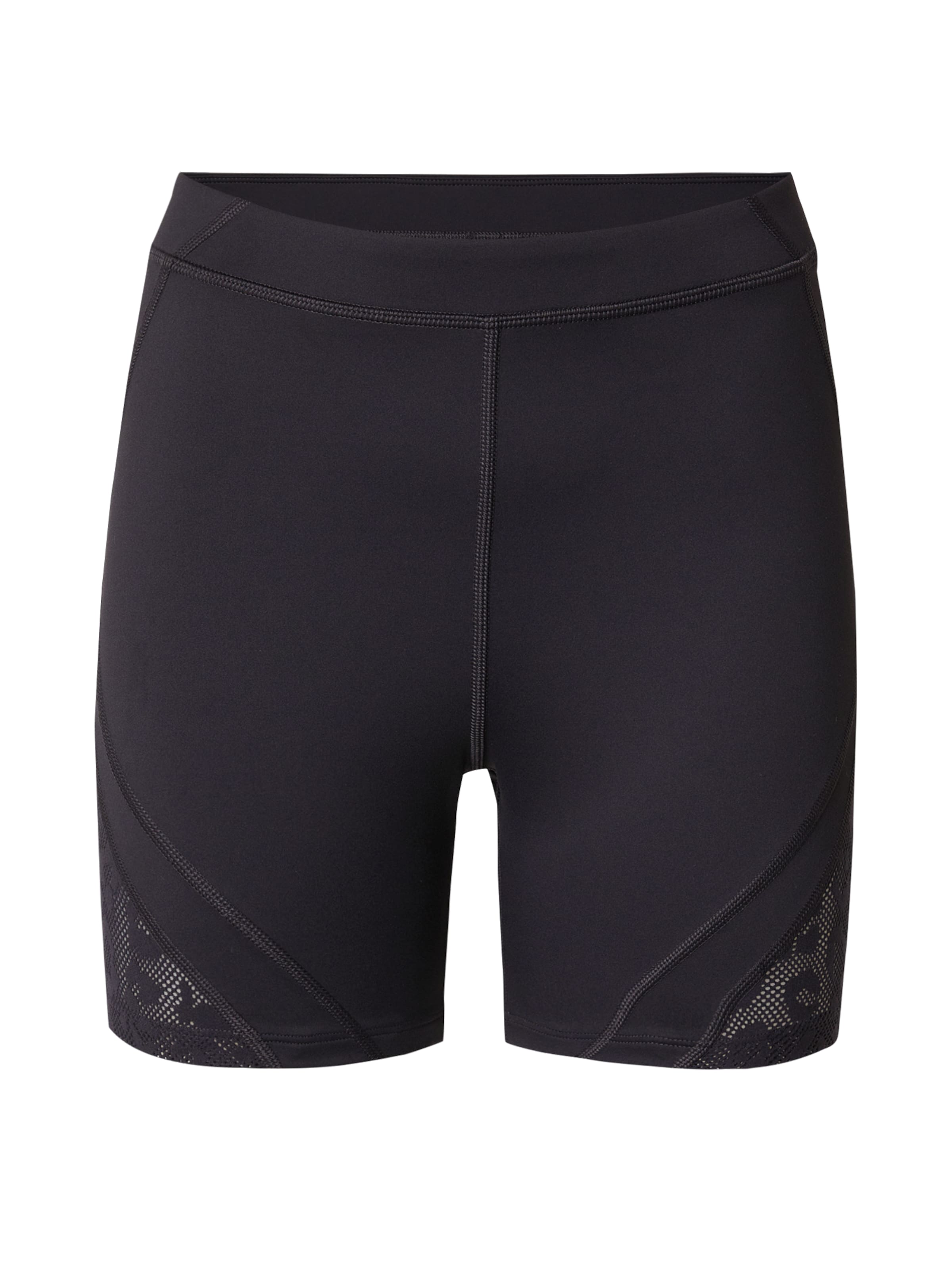 Reebok Štandardný strih Športové nohavice - Čierna: predná strana