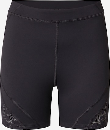 Reebokregular Sportske hlače - crna boja: prednji dio