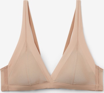 Tezenis Triangle Bra in Beige: front