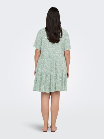 ONLY Carmakoma Summer dress 'Carzally Thea' in Green