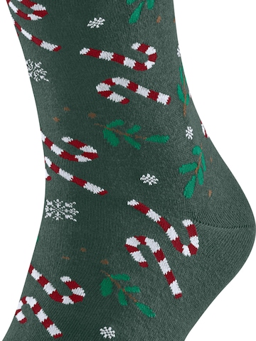 FALKE Socks 'Gift Blizzard' in Green