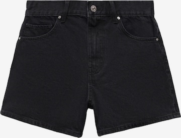 MANGO Regular Shorts 'ZOE' in Schwarz: predná strana