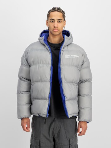 ALPHA INDUSTRIES Jacke in Blau: Vorderseite
