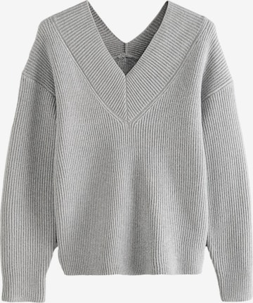 Next Sweater in Silver: front