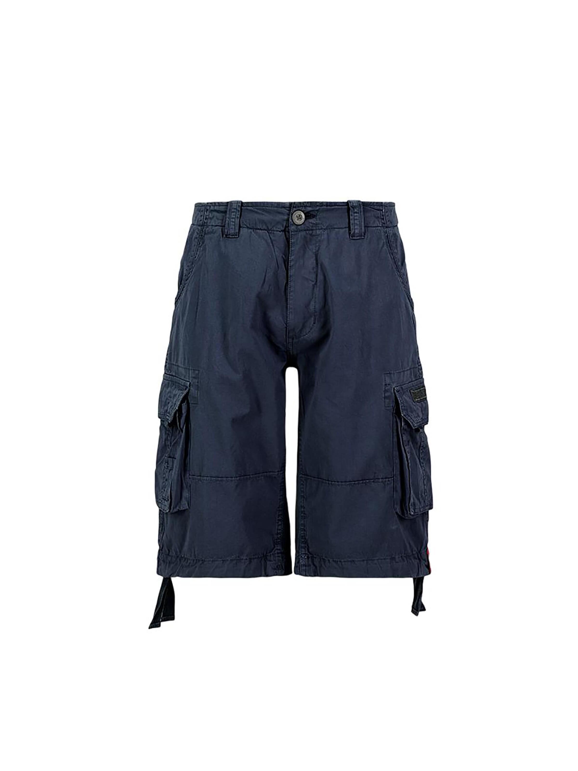 ALPHA INDUSTRIES Regular Cargohose 'Jet'‌‌‌ in Blau: Vorderseite