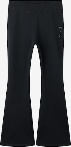 NAME IT Rozkloszowany krój Legginsy w kolorze czarny: przód