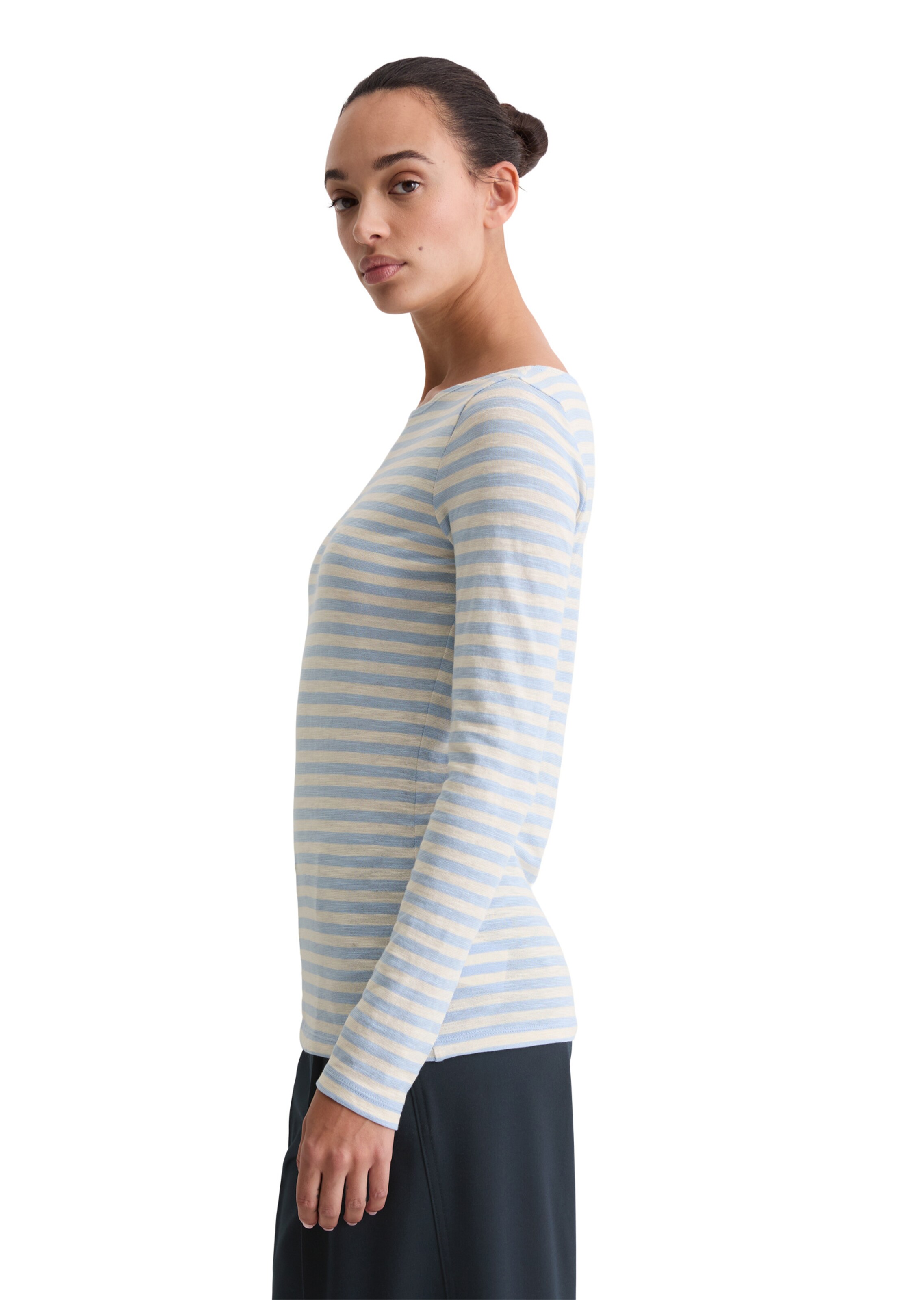 Marc O'Polo Shirt 'Essential' in Blau