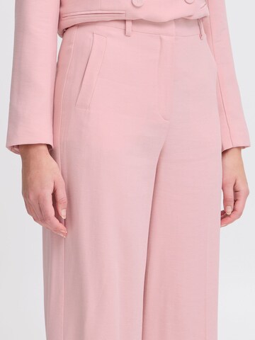 Wide Leg Pantalon à plis 'IRLEONO PA3' Atelier Rêve en rose