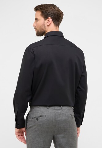 ETERNA Regular fit Zakelijk overhemd in Zwart