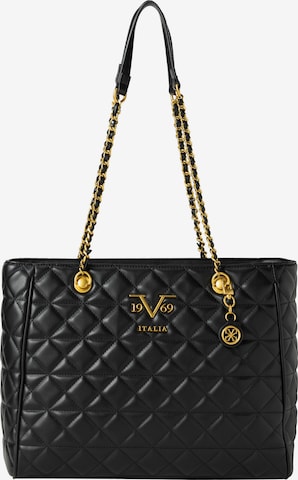 Cabas 'LOU' 19V69 ITALIA en noir : devant