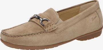 SIOUX Mocassins in Beige: voorkant