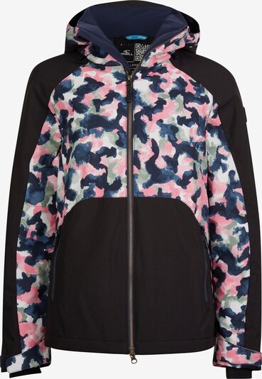O'NEILL Veste outdoor 'Adelite' en marine / bleu cobalt / vert pastel / rose / blanc, Vue avec produit
