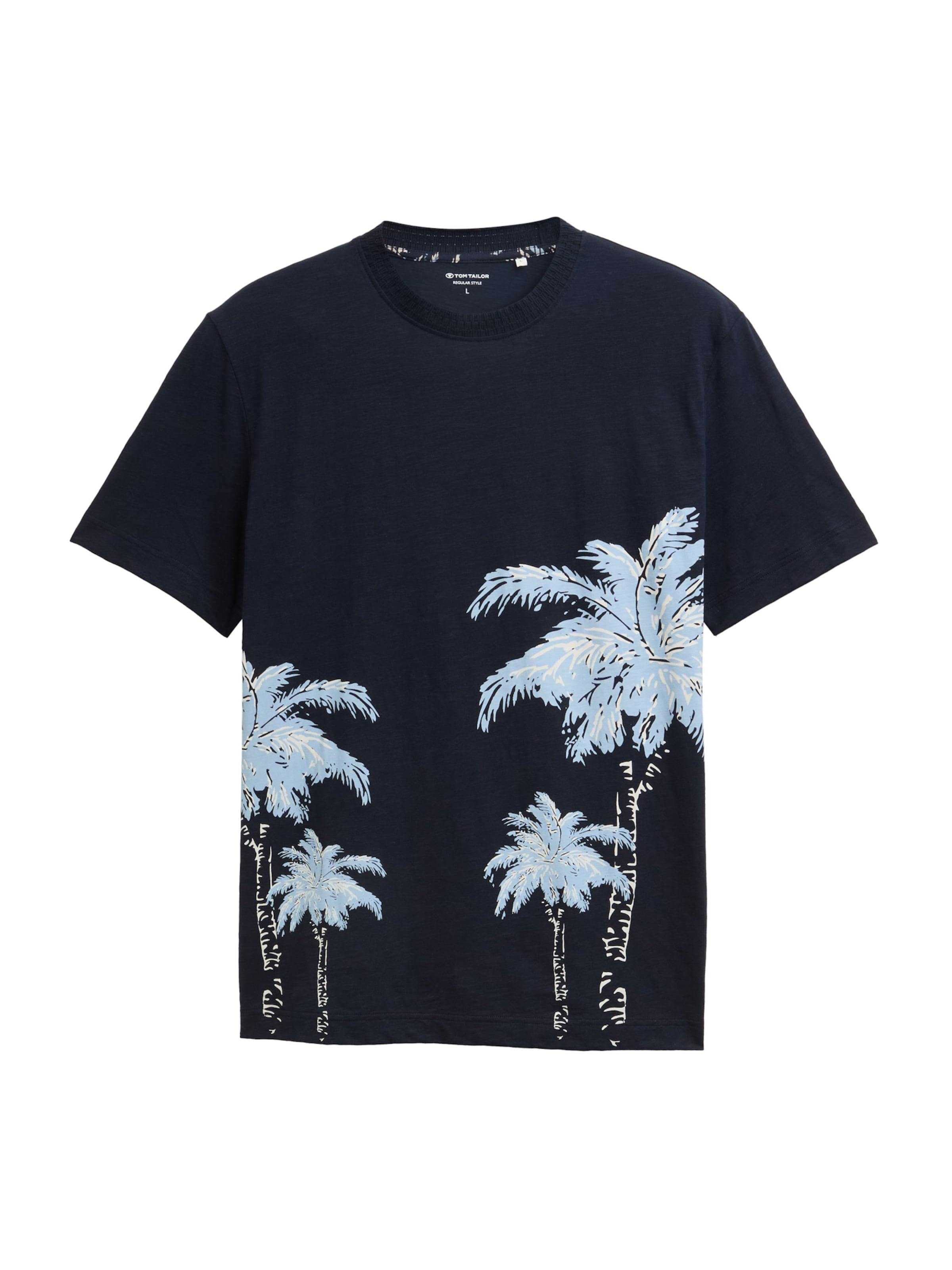 TOM TAILOR T-Shirt in Blau: Vorderseite