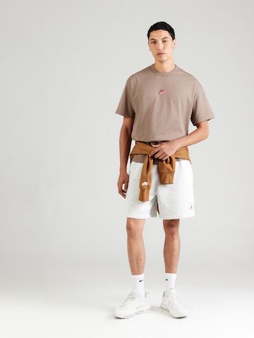 Nike Sportswear T-Shirt 'PREM ESS' in Braun