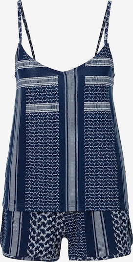 s.Oliver Pyjama 'Pali' in navy / rauchblau, Produktansicht