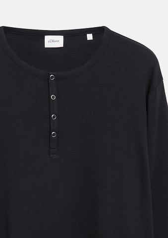 s.Oliver Shirt in Black: front