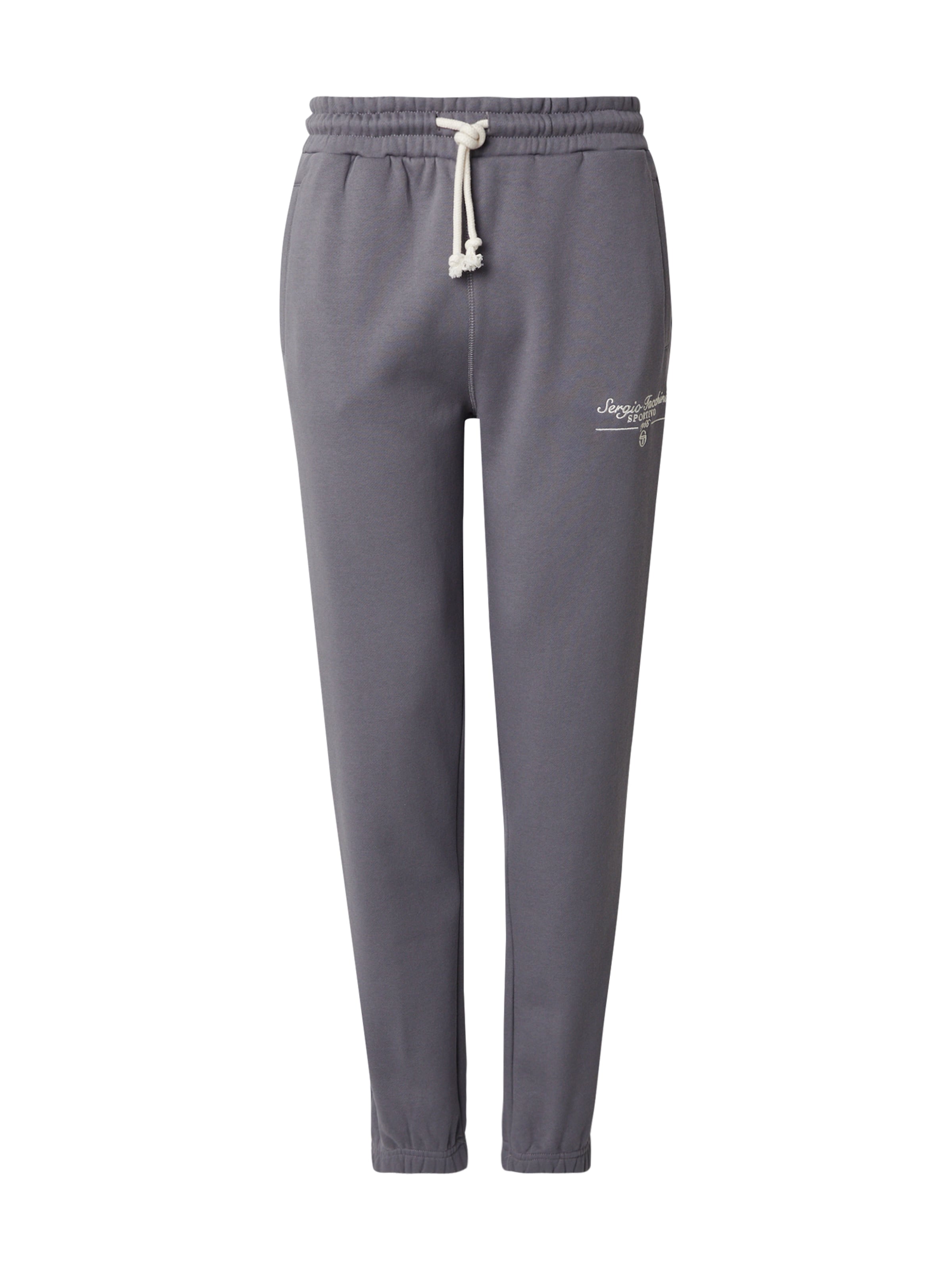 Effilé Pantalon 'ORESTE' Sergio Tacchini en gris : devant