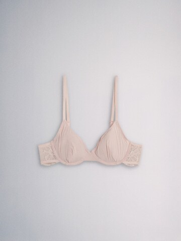 The Set T-shirt Bra in Grey