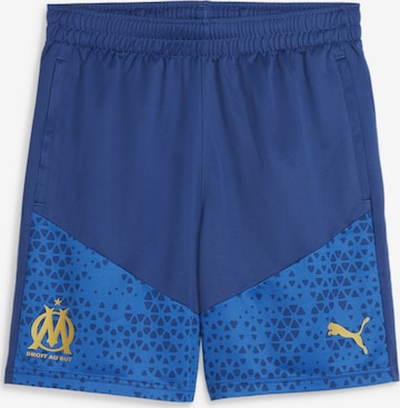 PUMA Sportbroek in Blauw: voorkant