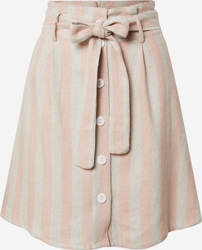 NÜMPH Jupe 'CATELYN' en beige / rose, Vue avec produit