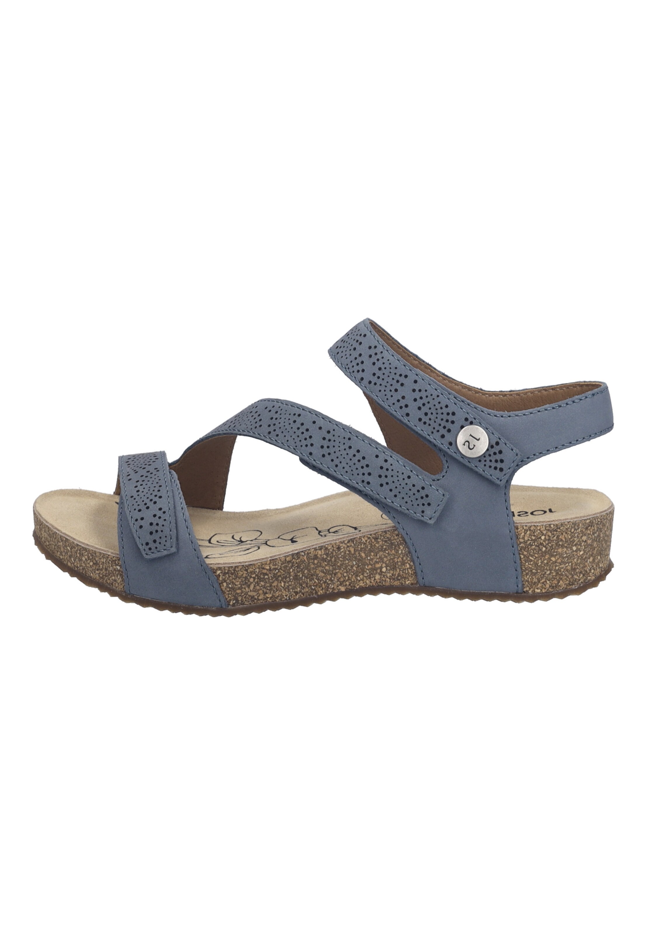 JOSEF SEIBEL Sandal 'TONGA 78' in Blue: front