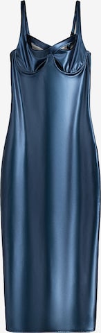 Bershka Dress in Blue: front