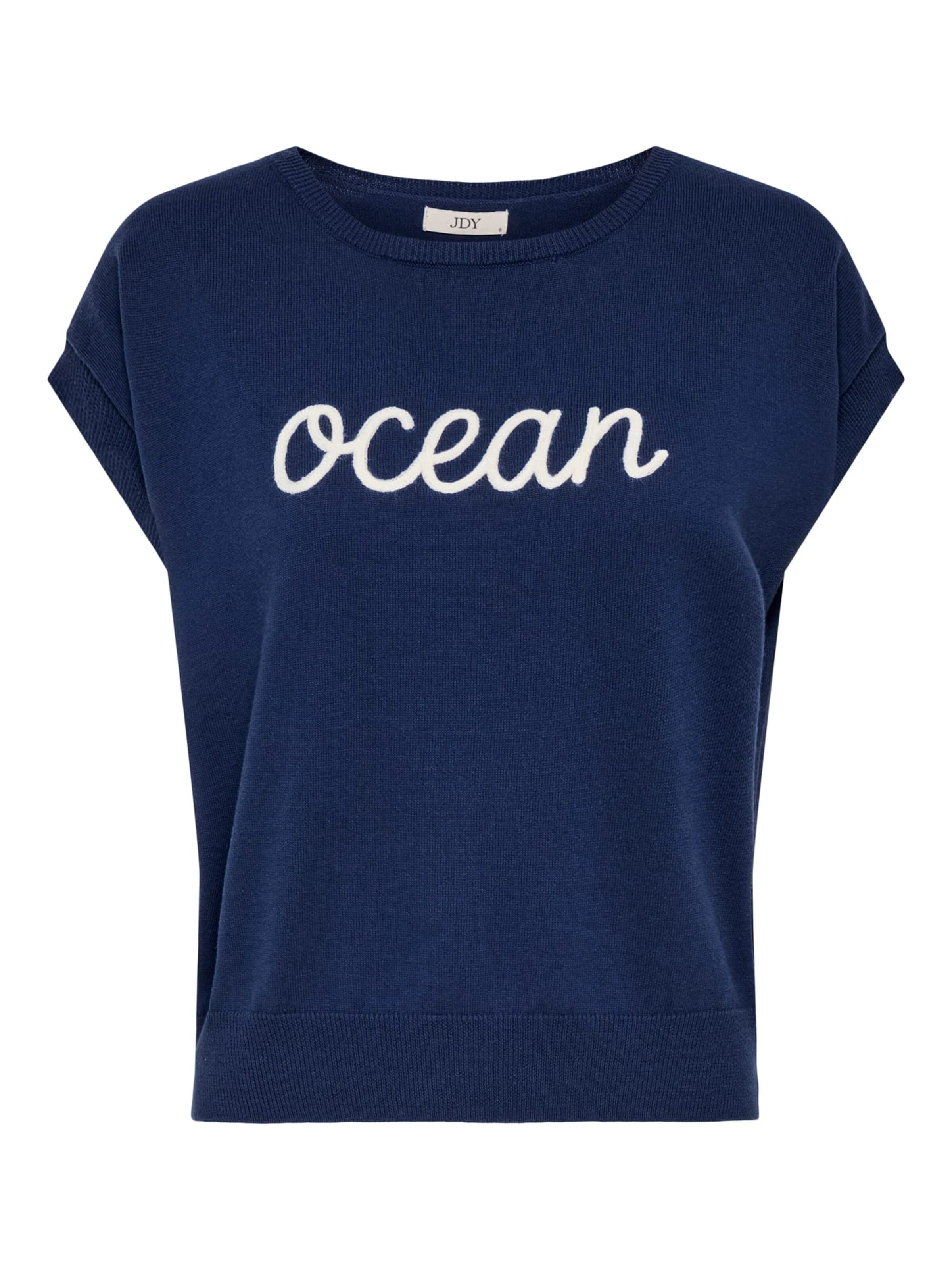 Jaqueline de Yong Sweater in Blue: front