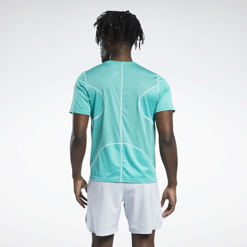 T-Shirt fonctionnel Reebok en bleu