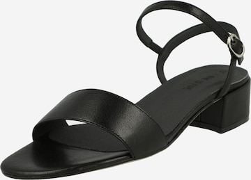 NINE TO FIVE Sandals in Black: front