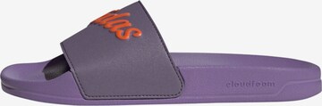 ADIDAS SPORTSWEAR Beach & Pool Shoes 'Adilette Shower' in Purple: front