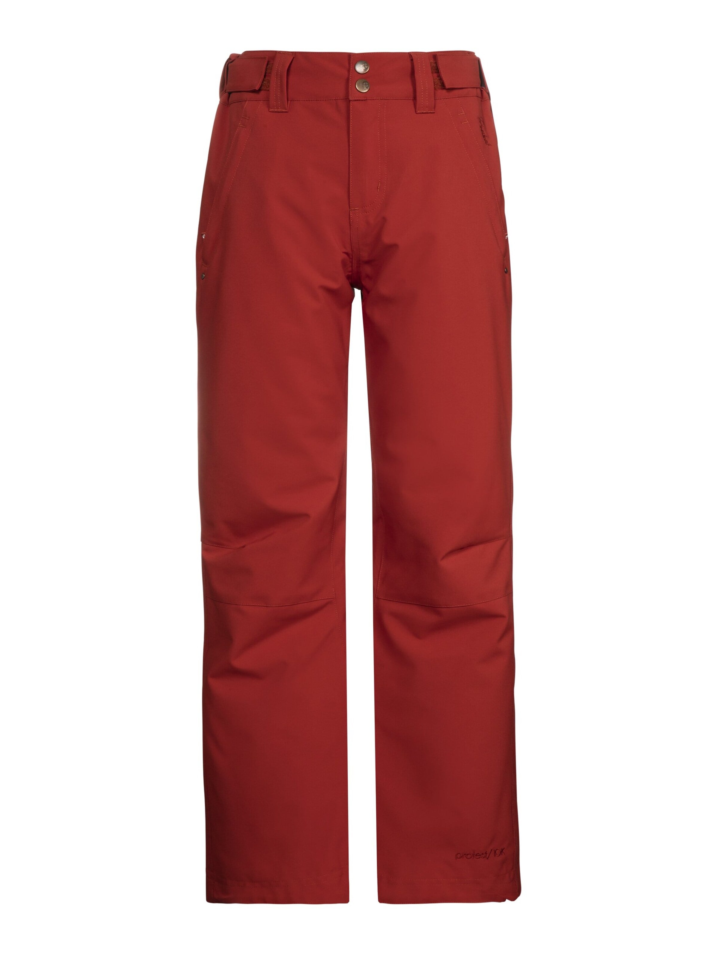 PROTEST Slimfit Sporthose 'JACKIE JR'‌‌ in Rot: Vorderseite