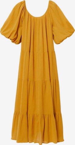 MANGO Dress in Yellow: front