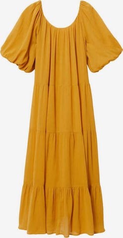 Robe MANGO en jaune : devant