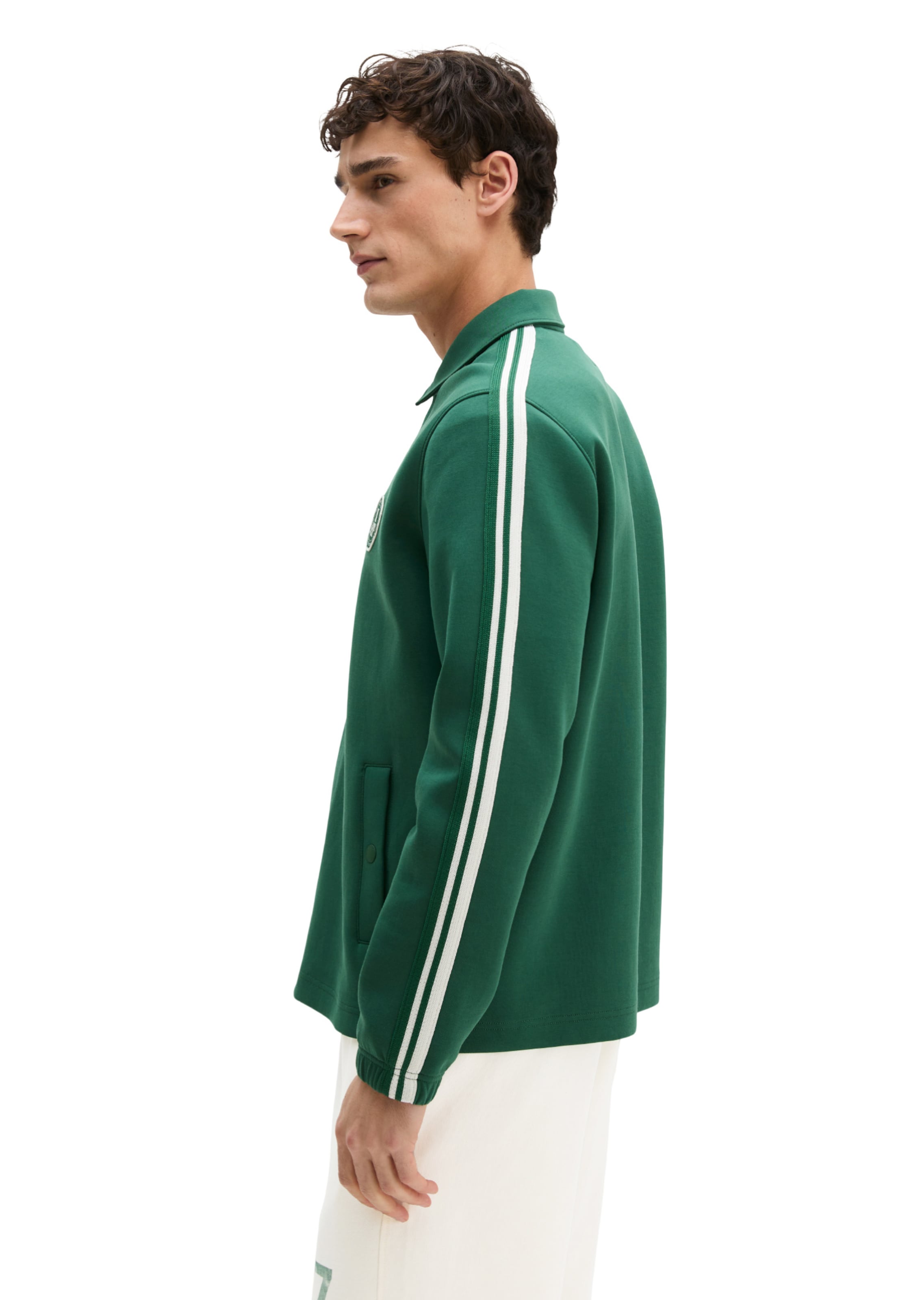 Marc O'Polo Sweatjacke in Grün