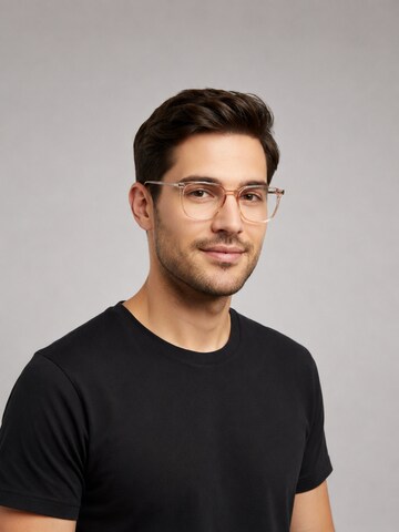 VEYREY Glasses 'Nerd Blue-Light-Brille Extrabeet' in Pink