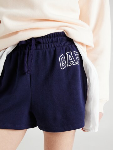 GAP Loosefit Shorts 'HERITAGE' in Blau