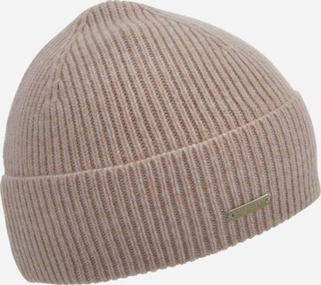 Seeberger Beanie 'Mütze' in Beige: front