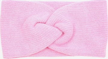 rozā Zwillingsherz Galvas lente: no priekšpuses