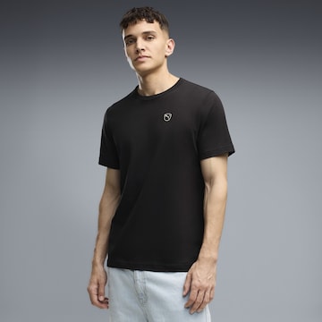 PUMA Shirt 'Ess' in Zwart: voorkant