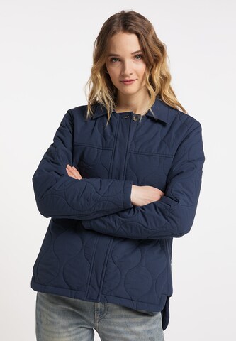 DreiMaster Vintage Between-Season Jacket in Blue: front