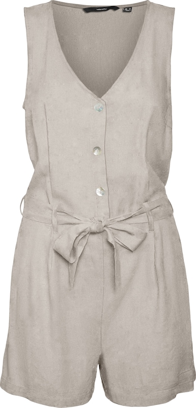 VERO MODA Jumpsuit 'Jesmilo' in Taupe AB6316 VERO MODA Jumpsuit 'Jesmilo' in Taupe AB6316