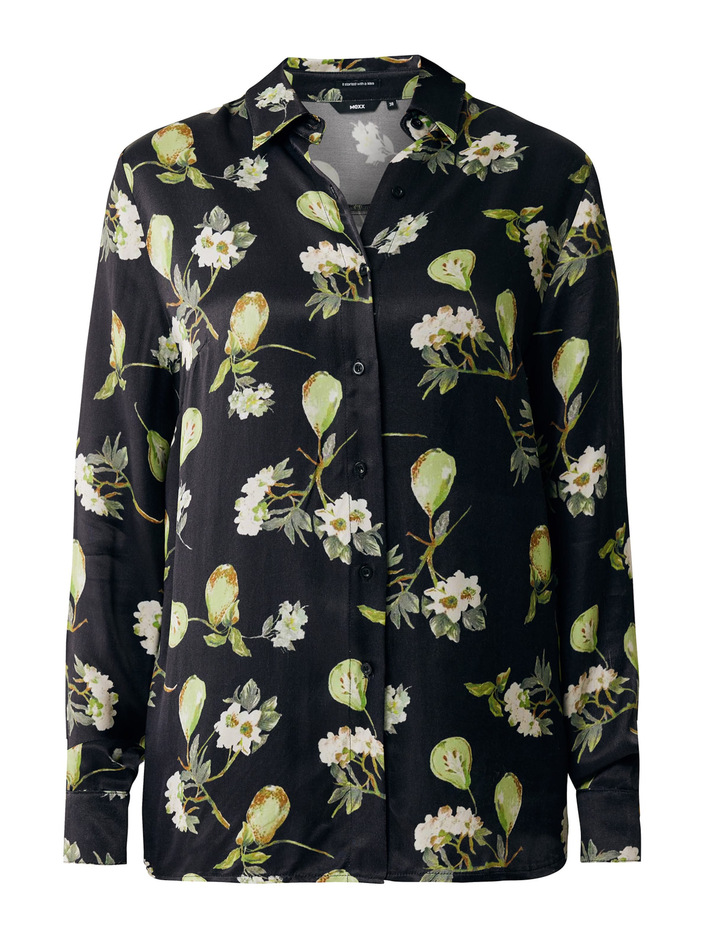 MEXX Блуза в черно: отпред