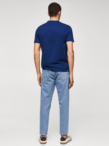 MANGO MAN Shirt 'CHERLO' in Blauw